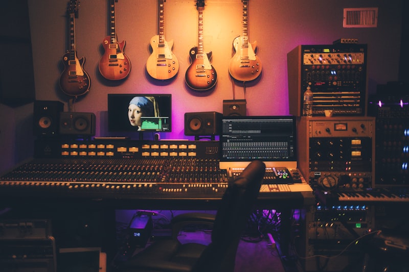 Notre studio d'enregistrement vidéo à l'ambiance chaleureuse